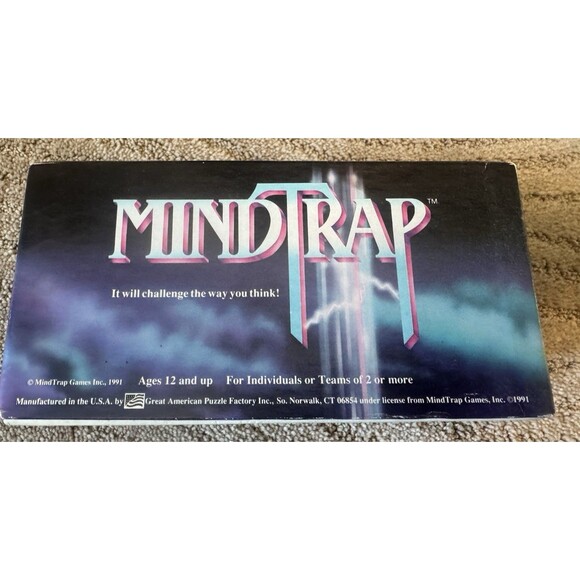 MindTrap Card Game Vintage 1991 - Complete Set and in Excellent Condition. - Picture 1 of 3